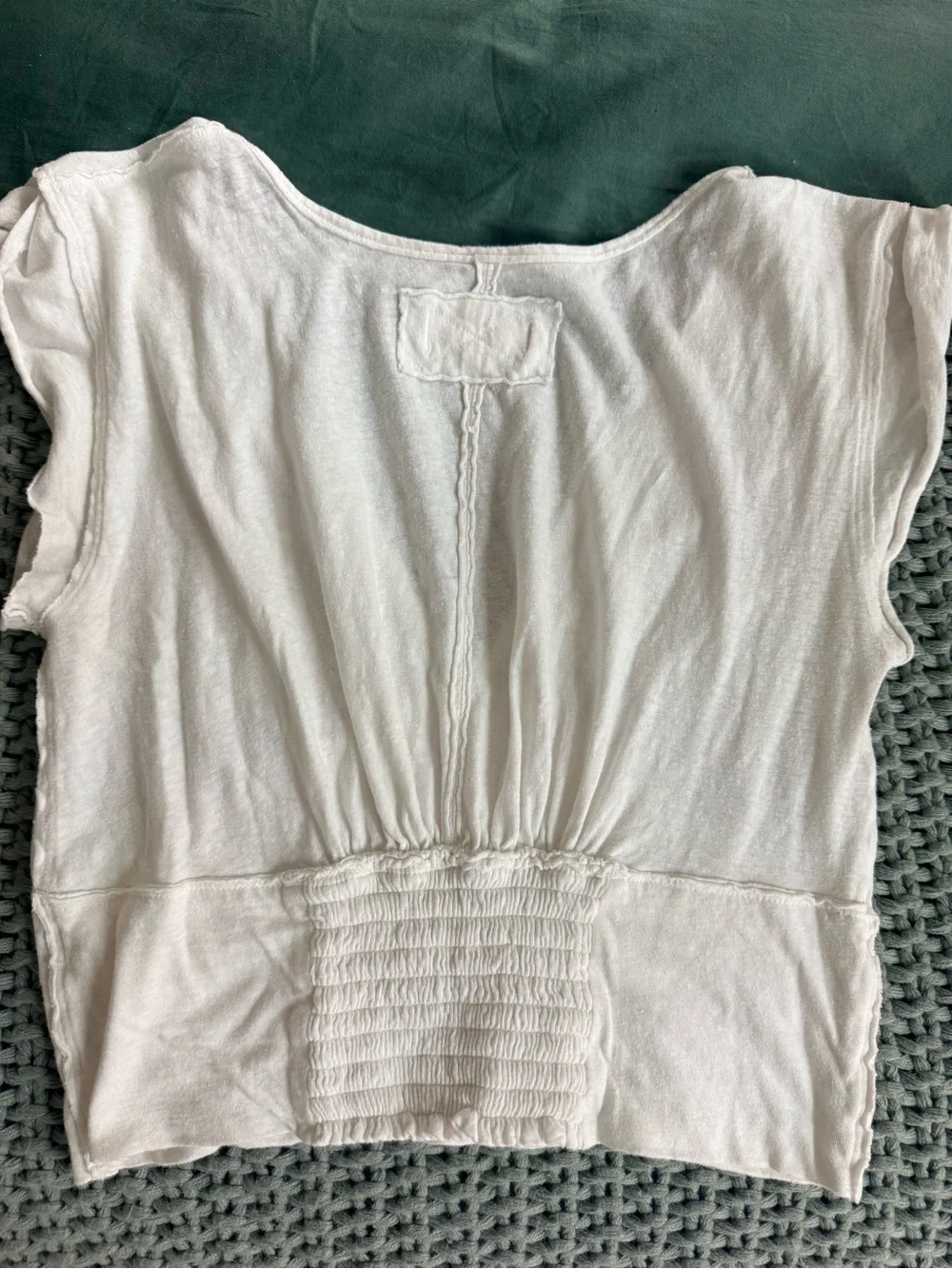 We The Free White V-Neck Top - Picture 3 of 3